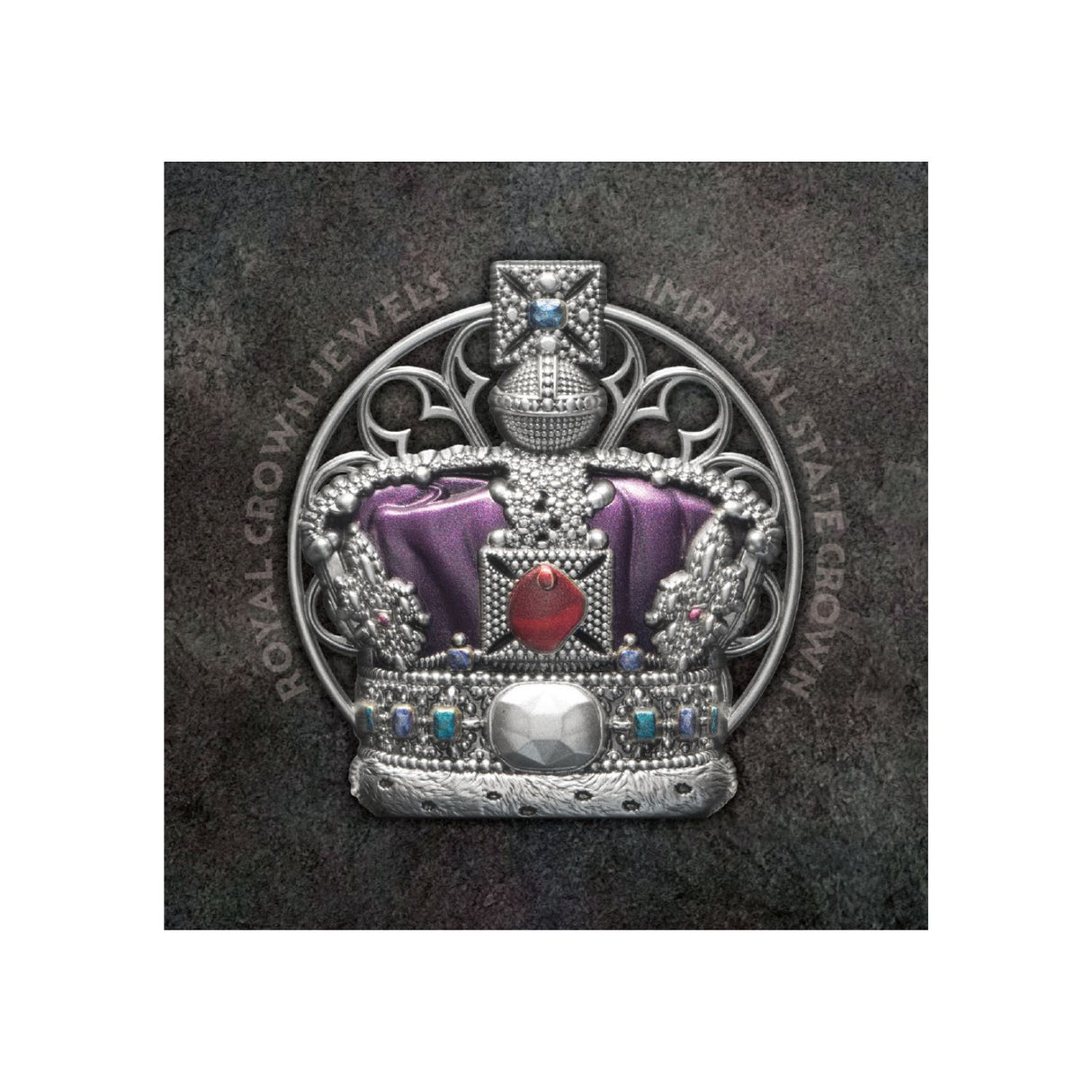 Royal Crown Jewels 2026 $5 Imperial State Crown Ultra High Relief 2oz Silver Antique Coin