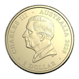 Australia Winter Olympics 2026 $1 Colour Aluminium-Bronze Uncirculated Coin