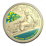 Australia Winter Paralympics 2026 $1 Colour Aluminium-Bronze Uncirculated Coin