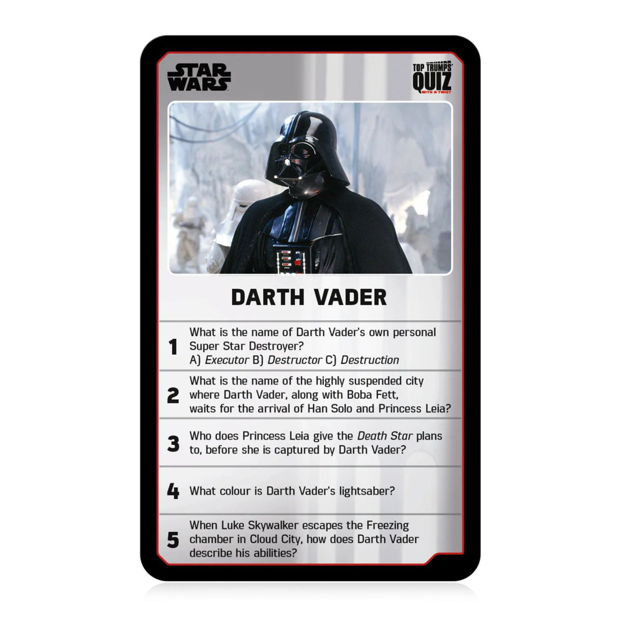 Star Wars Top Trumps Version 2