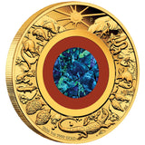 Australia 2026 $100 Wonders of Australia - The Outback Opal 1oz Gold Proof Coin