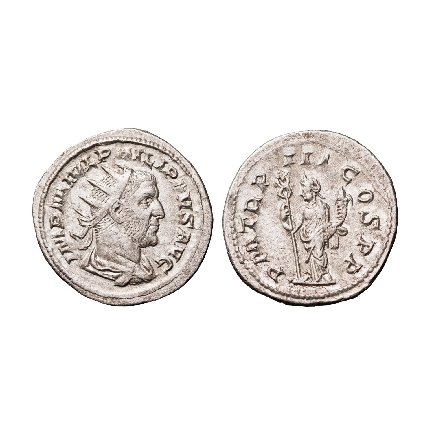 Ancient Rome Philip I 244-249AD Antoninianus Extremely Fine