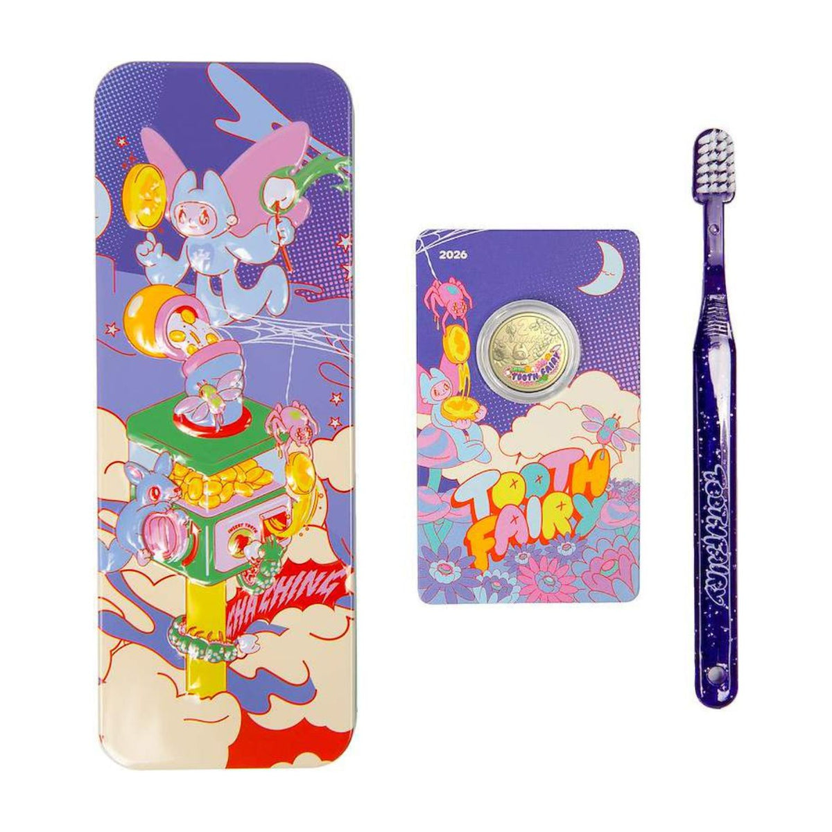 Tooth Fairy Kit 2026 $2 AlBr Uncirculated Coin