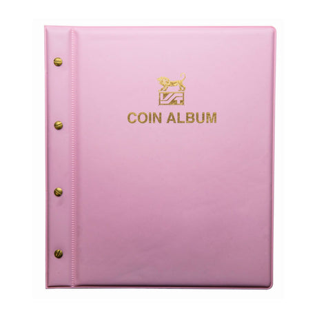 VST 6-Page Coin Album Peony Pink