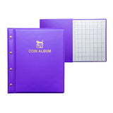 VST 6-Page Coin Album Hot Purple