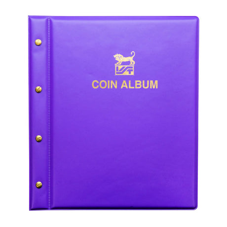 VST 6-Page Coin Album Hot Purple