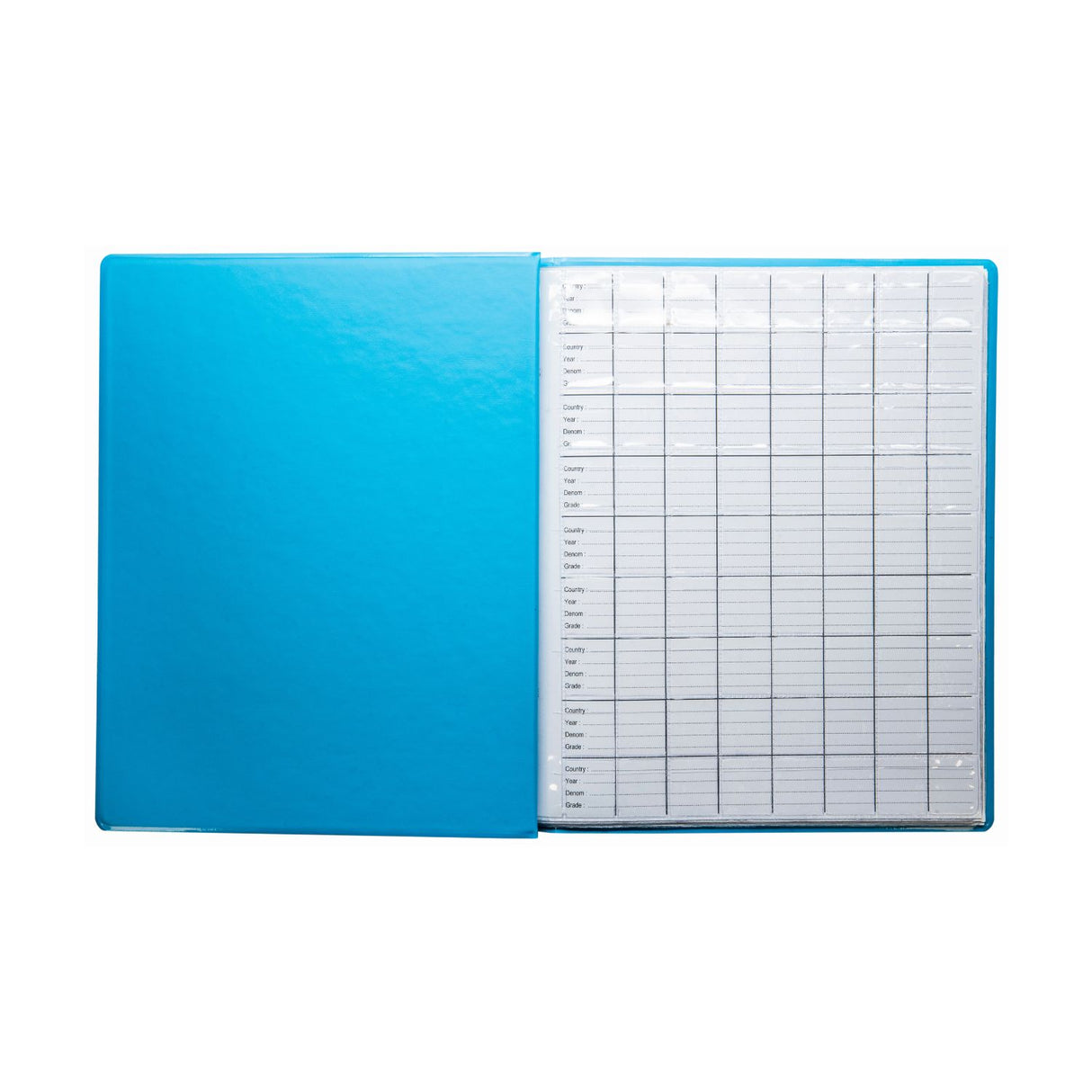 VST 6-Page Coin Album Cool Blue