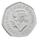 Great Britain Winnie the Pooh 100th Anniversary 2026 50p Cupro-Nickel Brilliant Uncirculated Coin