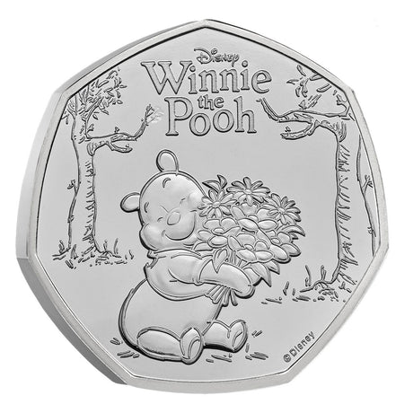 Great Britain Winnie the Pooh 100th Anniversary 2026 50p Cupro-Nickel Brilliant Uncirculated Coin
