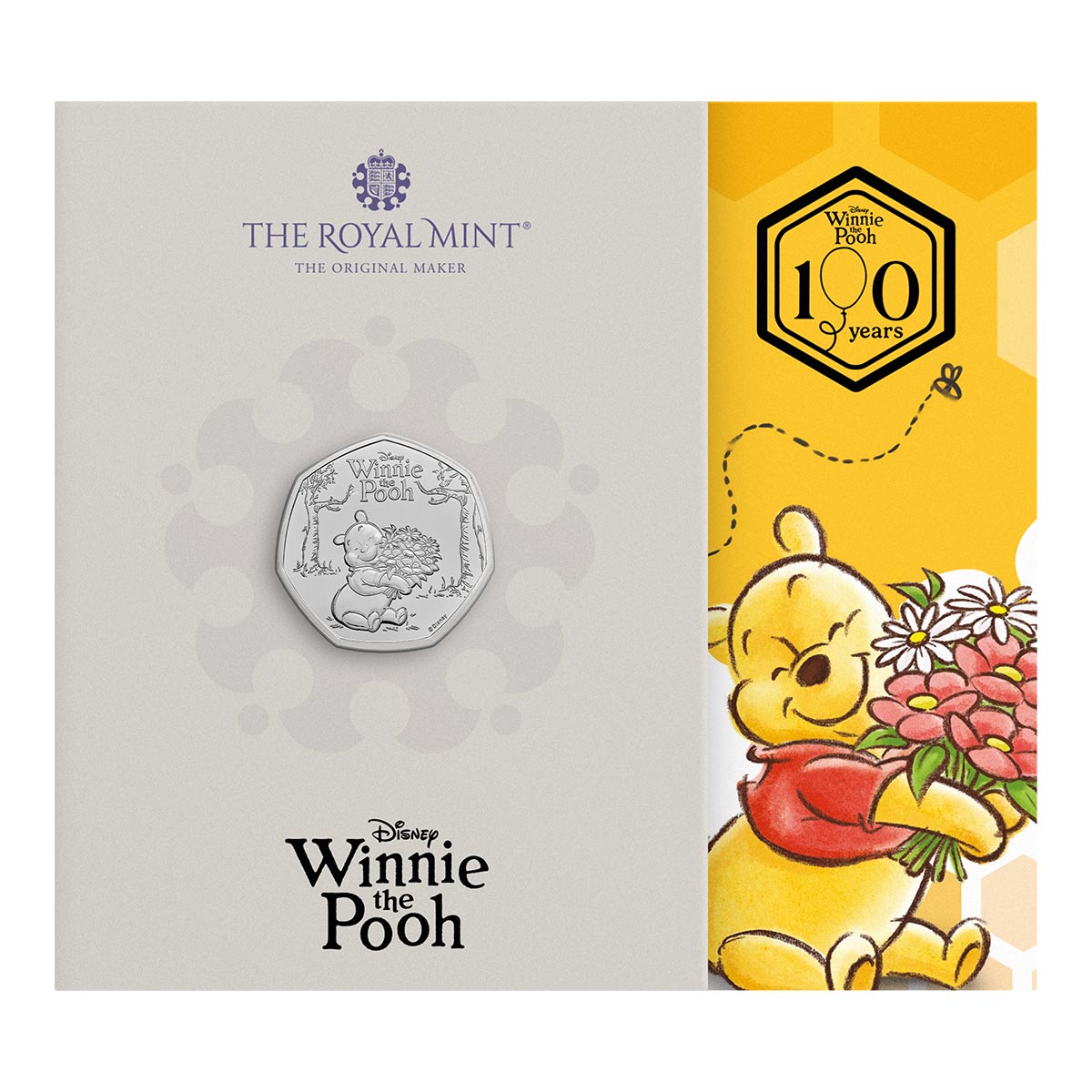 Great Britain Winnie the Pooh 100th Anniversary 2026 50p Cupro-Nickel Brilliant Uncirculated Coin