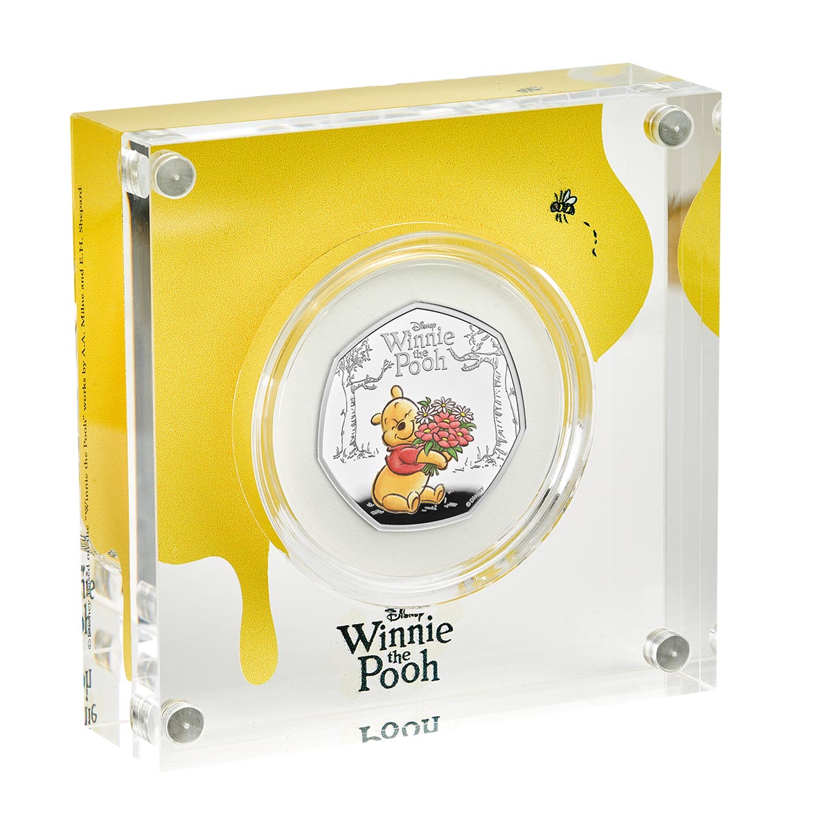 Great Britain Winnie the Pooh 100th Anniversary 2026 50p Colour Silver Proof Coin