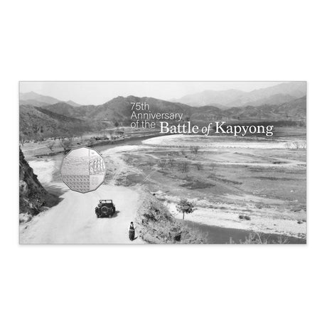 Australia Battle of Kapyong 75th Anniversary 2026 50c Stamp & Coin Cover