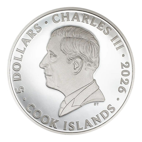 Seven Deadly Sins Pride 2026 $5 1oz Silver Proof Coin