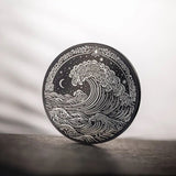 Wave 2026 $5 Obsidian Black 1oz Silver Coin