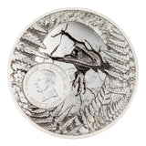Jurassic Relics Carcharodontosaurus 2026 $5 1oz Silver Coin