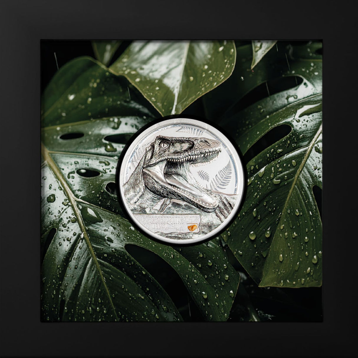 Jurassic Relics Carcharodontosaurus 2026 $5 1oz Silver Coin