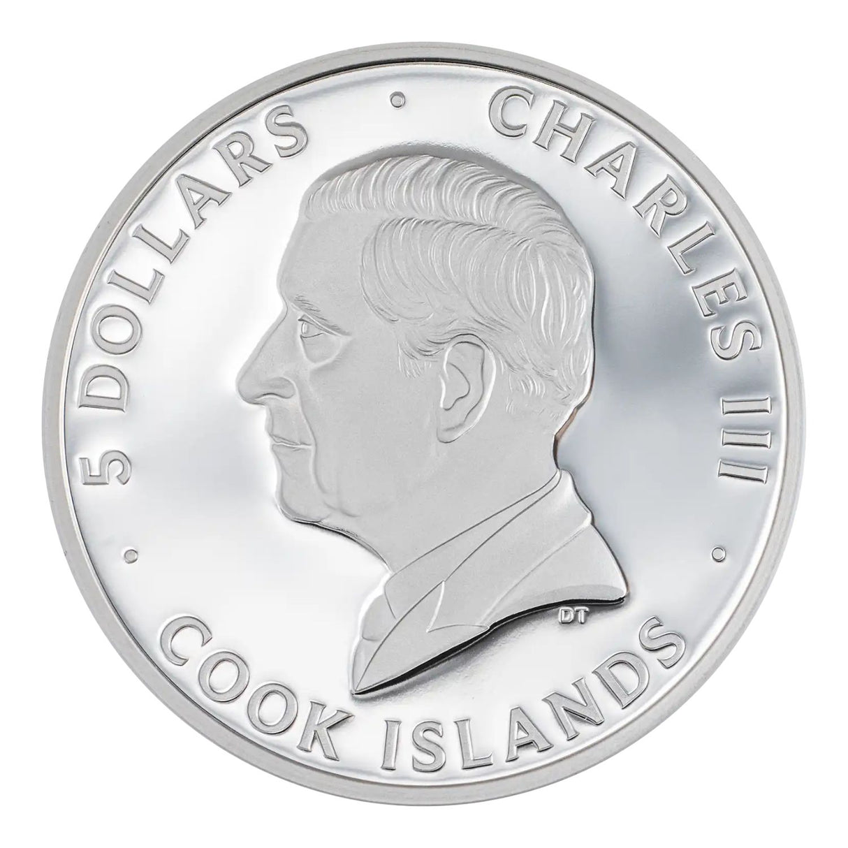 Line Art - Flamingo 2026 $5 Colour Enamelled 1oz Silver Proof Coin