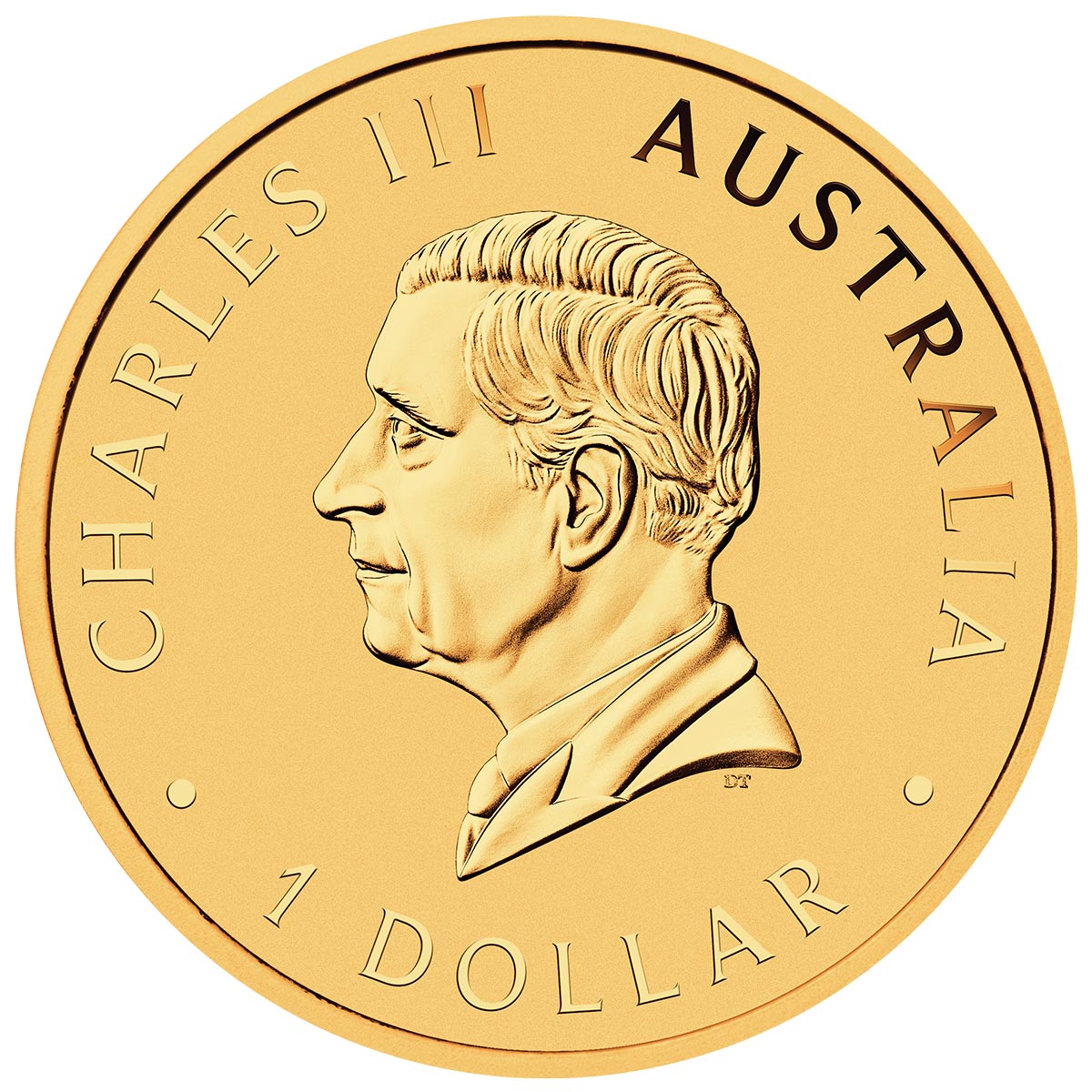 Australia Perth Stamp & Coin Show 2026 $1 Kookaburra Gold-plated 1oz Silver Uncirculated Coin