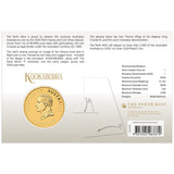 Australia Perth Stamp & Coin Show 2026 $1 Kookaburra Gold-plated 1oz Silver Uncirculated Coin