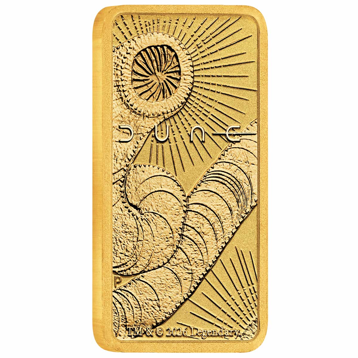 Dune 2026 One Gram Gold Bar