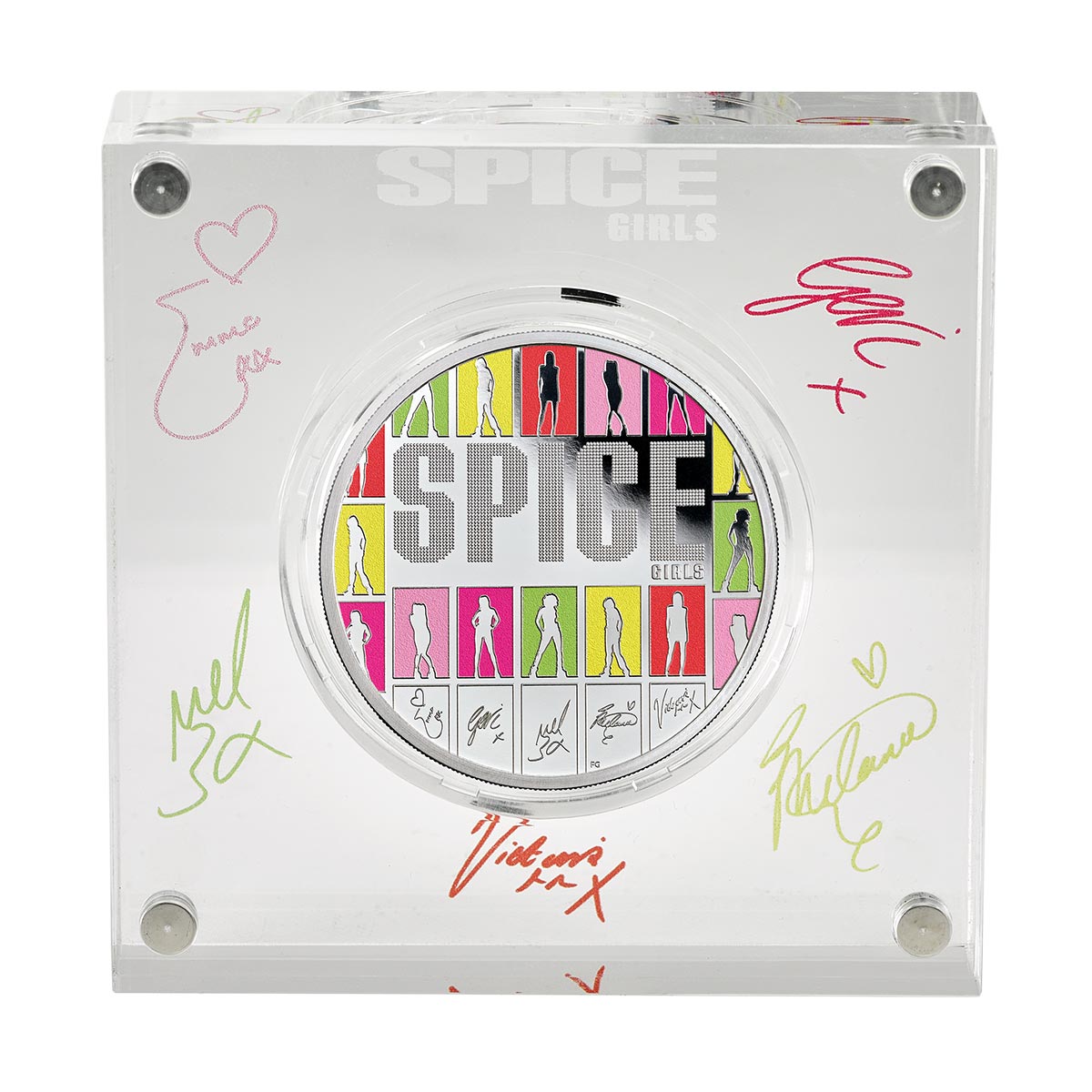 Great Britain Spice Girls 2026 £2 Colour 1oz Silver Proof Coin