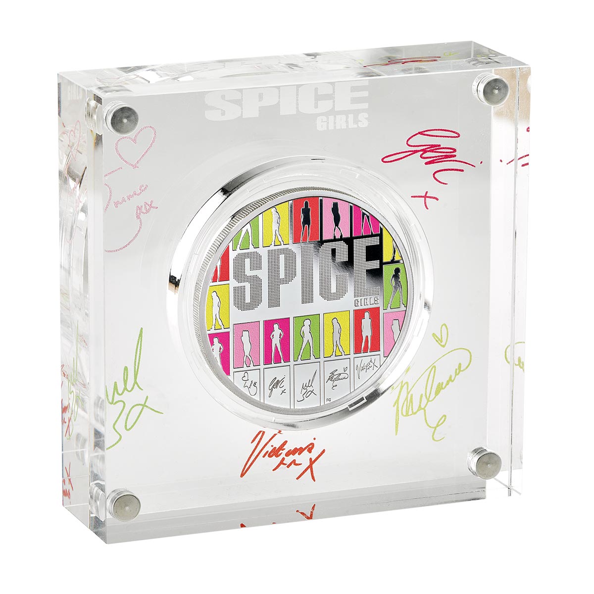 Great Britain Spice Girls 2026 £2 Colour 1oz Silver Proof Coin