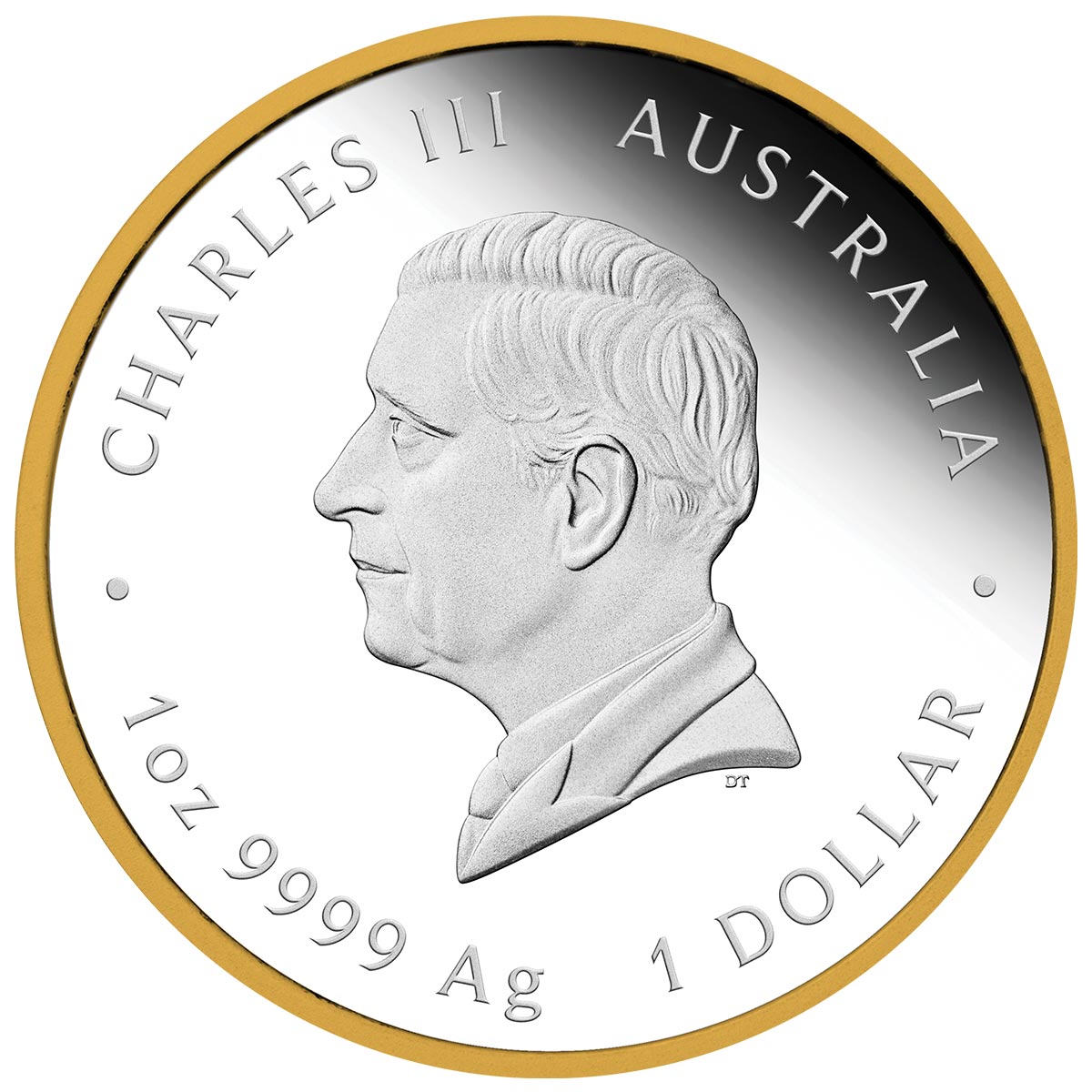 Australia Centenary of the Birth of Queen Elizabeth II 2026 $1 Gold-plated 1oz Silver Proof Coin