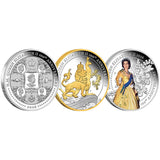 Australia Centenary of the Birth of Queen Elizabeth II 2026 $1 1oz Silver Proof 3-Coin Set
