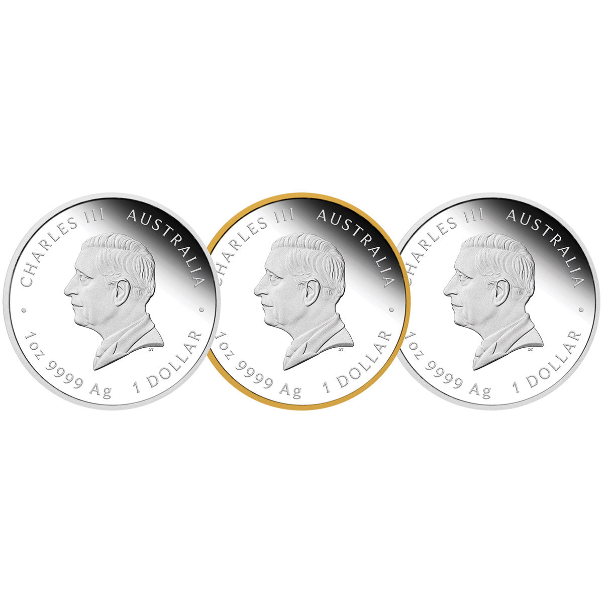 Australia Centenary of the Birth of Queen Elizabeth II 2026 $1 1oz Silver Proof 3-Coin Set