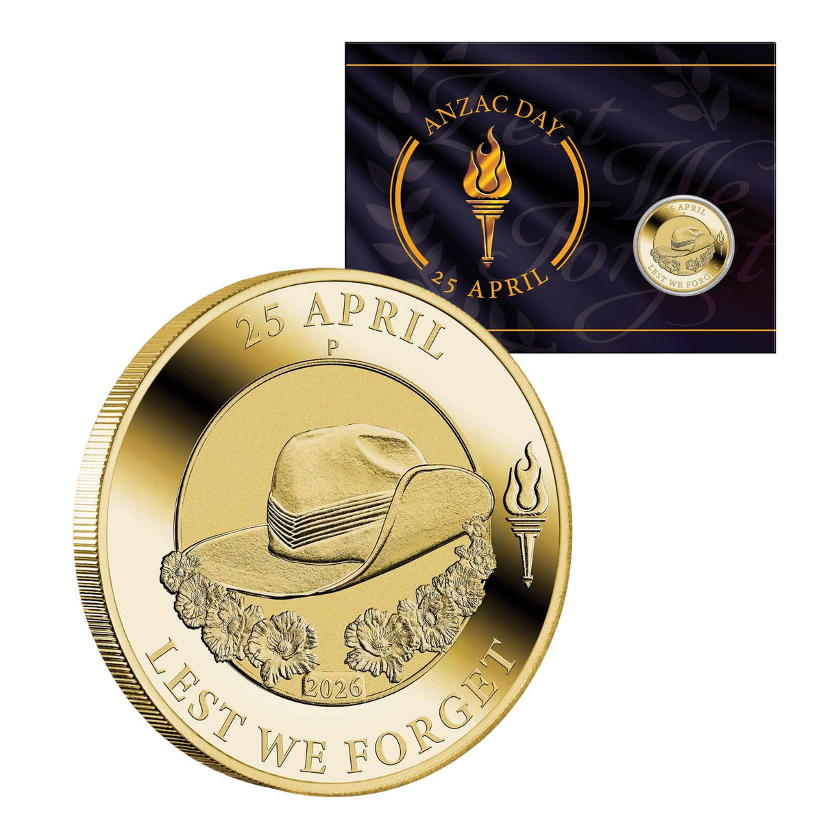 Australia Anzac Day 2026 $1 Brilliant Uncirculated Coin