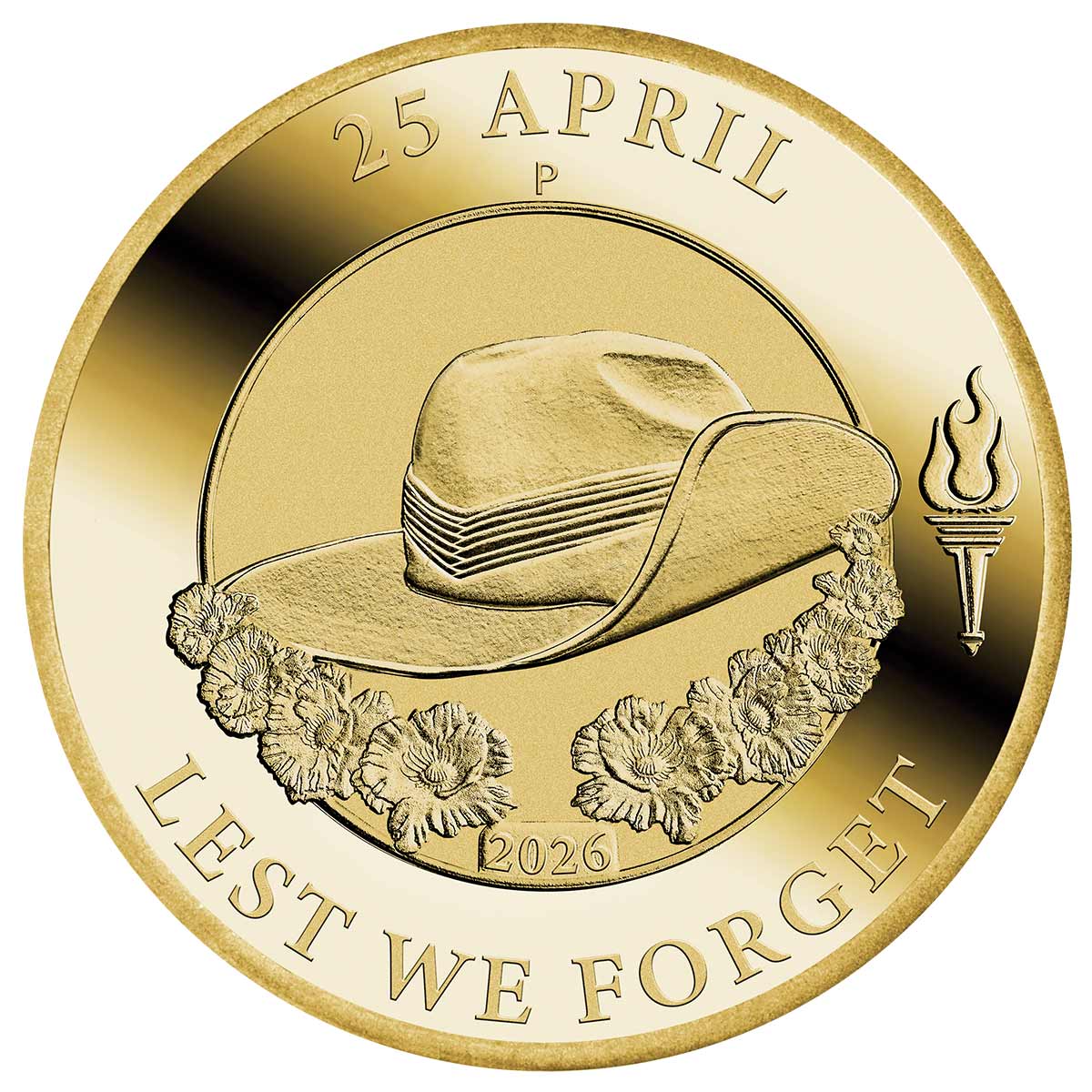 Australia Anzac Day 2026 $1 Brilliant Uncirculated Coin