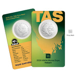 Australia ANDA Hobart Money Expo 2026 20c TAS Privymark Cupro-Nickel Uncirculated Coin
