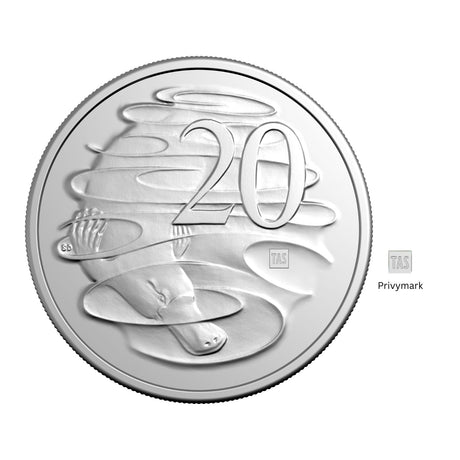 Australia ANDA Hobart Money Expo 2026 20c TAS Privymark Stamp & Coin Cover