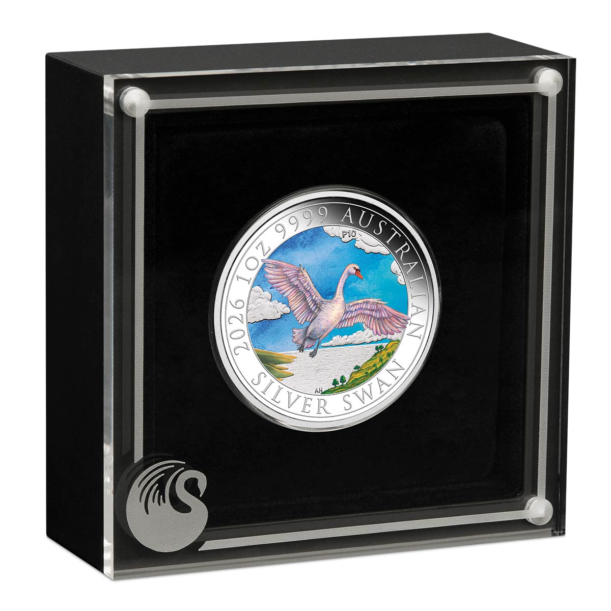 Australia Swan 2026 $1 Colour 1oz Silver Uncirculated Coin