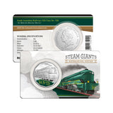 Australia Steam Giants 2025 50c South Australian Railways 520 Class No. 520 ‘Sir Malcolm Barclay-Harvey’ Colour Cupro-Nickel Uncirculated Coin
