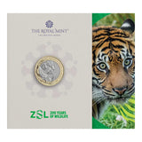 Great Britain 200 Years of Zoological Society of London 2026 £2 Bimetal Brilliant Uncirculated Coin
