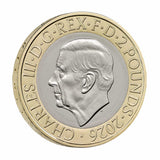 Great Britain 200 Years of Zoological Society of London 2026 £2 Bimetal Brilliant Uncirculated Coin