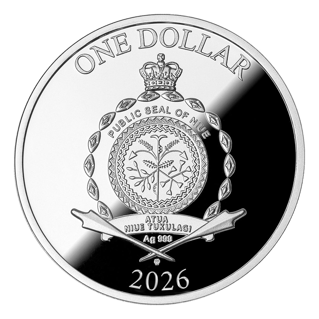 Football 2026 $1 Silver Proof Coin