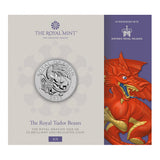 Great Britain Royal Tudor Beasts 2026 £5 Royal Dragon Cupro-Nickel Brilliant Uncirculated Coin
