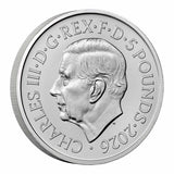 Great Britain Royal Tudor Beasts 2026 £5 Royal Dragon Cupro-Nickel Brilliant Uncirculated Coin