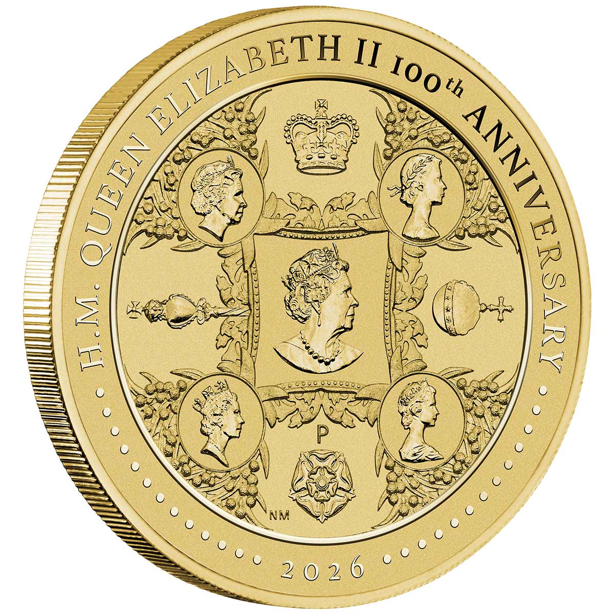 Australia Centenary of the Birth of Queen Elizabeth II 2026 $1 Stamp & Coin Cover