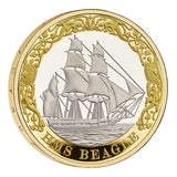 Great Britain HMS Beagle 2026 £2 Bimetal Silver Proof Coin