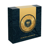 Decimal Currency 60th Anniversary 2026 $1 Gold-plated 1oz Silver Proof Coin