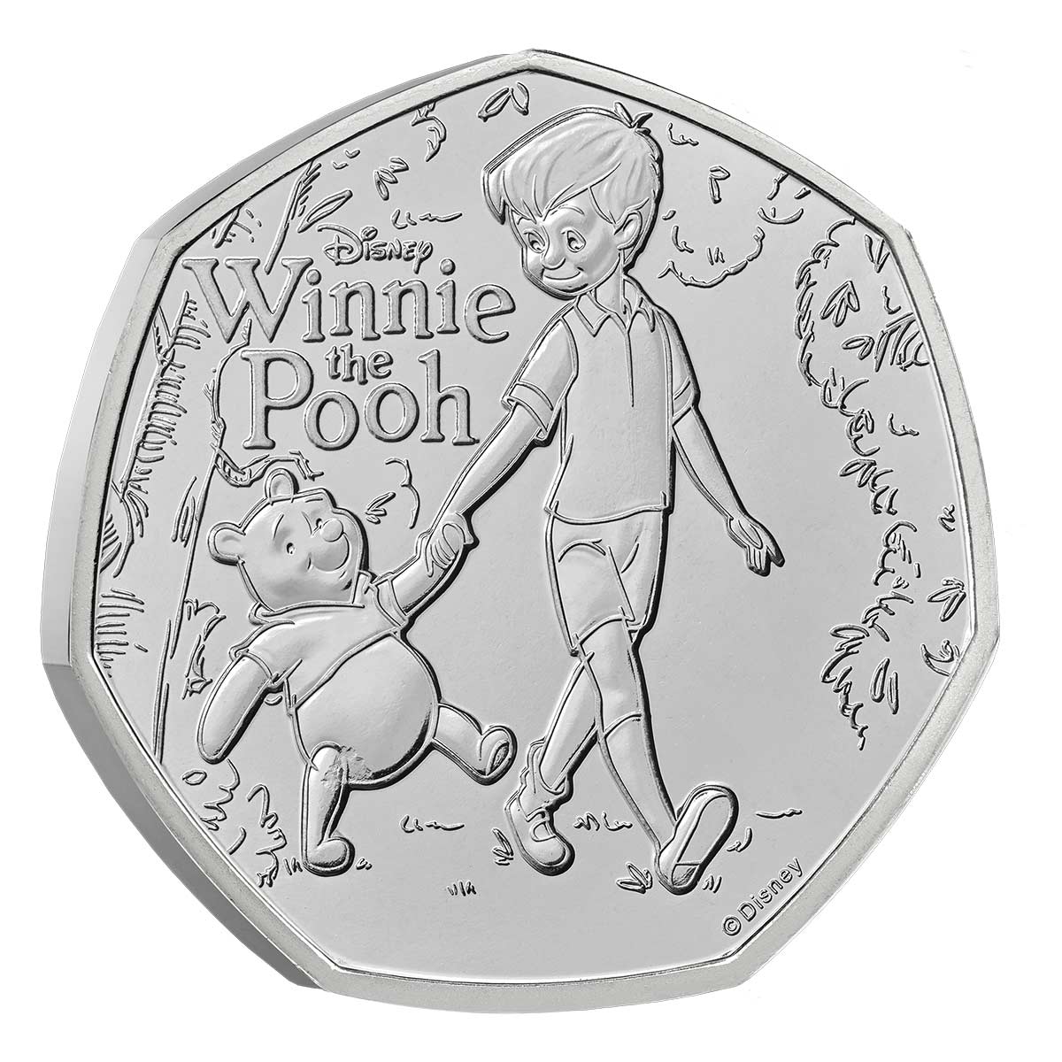 Great Britain Winnie the Pooh 100th Anniversary Loyalty 2026 50p Cupro-Nickel Brilliant Uncirculated Coin