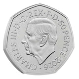 Great Britain Winnie the Pooh 100th Anniversary Loyalty 2026 50p Cupro-Nickel Brilliant Uncirculated Coin