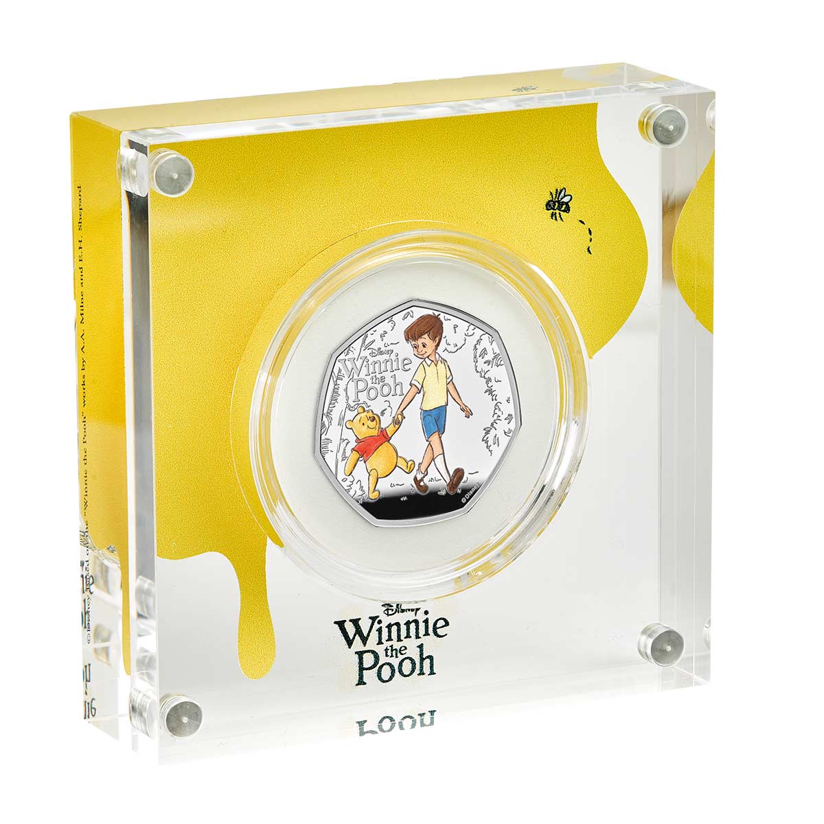 Great Britain Winnie the Pooh 100th Anniversary Loyalty 2026 50p Colour Silver Proof Coin