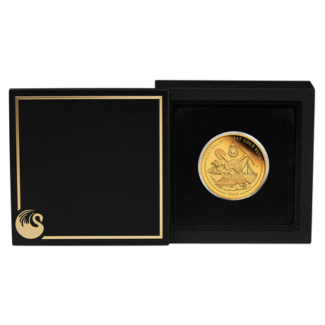 Australia First Gold Rush 175th Anniversary 2026 $100 1oz Gold Proof Coin