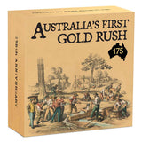 Australia First Gold Rush 175th Anniversary 2026 $1 Gold-plated 1oz Silver Proof Coin