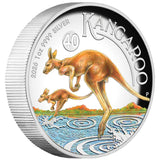 Australia Kangaroo 2026 $1 Colour High Relief 1oz Silver Proof Coin