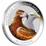 Australia Wedge-tailed Eagle 2026 $1 Colour 1oz Silver Uncirculated Coin